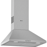 Neff D62PBC0N0B 60cm, Pyramid Design, 3 speed, LED lights. Optional Standard Recirculation Kit: Z513