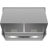 Neff D64MAC1X0B 60cm, 3 speed, push buttons, LED lights, high extraction rate. Optional Recirculatin