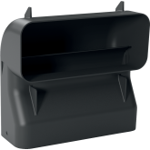 Neff Z861SB4 Flat channel 90º vertical bend (short Radius), suitable for worktop depth minimum 60cm.