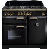 Rangemaster CDL100DFFBL/B 115540 CLASSIC DL 100 DF BLACK BRASS