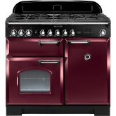 Rangemaster CDL100DFFCY/C 92510 CLASSIC DL 100 DF CRANBERRY CHROME