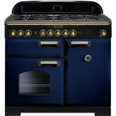 Rangemaster CDL100DFFRB/B 113840 CLASSIC DL 100 DF BLUE BRASS