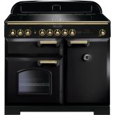 Rangemaster CDL100EIBL/B 115570 CLASSIC DL 100 IND. BLACK BRASS