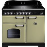 Rangemaster CDL100EIOG/C 100920 CLASSIC DL 100 IND. OLIVE GREEN CHROME