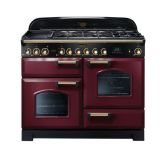 Rangemaster CDL110DFFCY/B 84430 CLASSIC DL 110 DF CRANBERRY BRASS