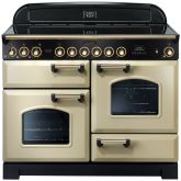 Rangemaster CDL110ECCR/B 81350 CLASSIC DL 110 CER. CREAM BRASS