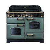Rangemaster CDL110ECMG/B 129650 CLASSIC DL 110 CER. MIN. GREEN/BRASS GB/IE