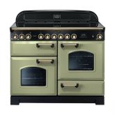 Rangemaster CDL110ECOG/B 114590 CLASSIC DL 110 CER. OLIVE GREEN BRASS