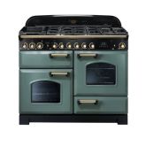 Rangemaster CDL110EIRG/B 113080 CLASSIC DL 110 IND. GREEN BRASS