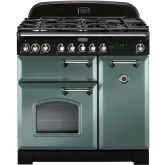 Rangemaster CDL90DFFMG/C 127510 CLASSIC DL 90 DF MINERAL GREEN/CHR UK/IE