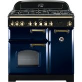 Rangemaster CDL90DFFRB/B 113540 CLASSIC DL 90 DF BLUE BRASS