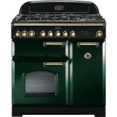 Rangemaster CDL90DFFRG/B 113520 CLASSIC DL 90 DF GREEN BRASS