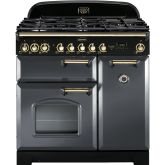 Rangemaster CDL90DFFSL/B 124150 CLASSIC DL 90 DF SLATE BRASS