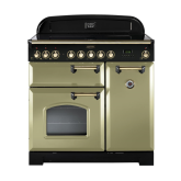 Rangemaster CDL90ECOG/B 114730 CLASSIC DL 90 CER. OLIVE GREEN BRASS