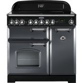 Rangemaster CDL90ECSL/C 124200 CLASSIC DELUXE 90 CERAMIC SLATE CHROME