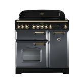 Rangemaster CDL90EISL/B 124160 CLASSIC DL 90 IND. SLATE BRASS
