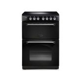 Rangemaster CLA60ECBL/C 128100 CLASSIC 60 CERAMIC BLACK/CHROME