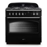 Rangemaster CLAS90FXDFFBL/C 128220 CLASSIC FX 90 DF BLACK GB/IE