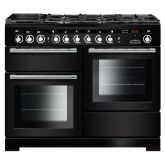 Rangemaster EDL110DFFBL/C 117260 ENCORE DL 110 DF BLACK CHROME TRIM