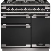 Rangemaster ELS90DFFCB/ 127090 ELISE 90 DF CHARCOAL BLACK