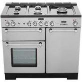 Rangemaster KCH100DFFSS/C 98780 KITCHENER 100 DF ST/STEEL CHROME