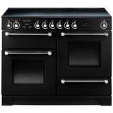 Rangemaster KCH110ECBL/C 78860 KITCHENER 110 CER. BLACK CHROME