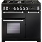 Rangemaster KCH90DFFBL/C 81420 KITCHENER 90 DF BLACK CHROME