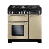 Rangemaster KCH90DFFCR/C 81440 KITCHENER 90 DF CREAM CHROME