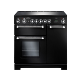 Rangemaster KCH90ECBL/C 79270 KITCHENER 90 CER. BLACK CHROME