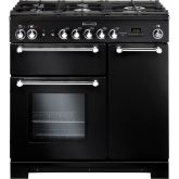 Rangemaster KCH90NGFBL/C 116750 KITCHENER 90 NG BLACK CHROME