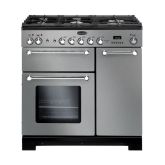 Rangemaster KCH90NGFSS/C 116770 KITCHENER 90 NG ST/STEEL CHROME