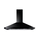 Rangemaster UNBHDC110BL/ 89390 UNIVERSAL 110CM HOOD BLACK NO TRIM NO RAIL