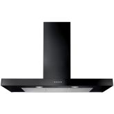 Rangemaster UNBHDS110BL/ 105190 110CM FLAT HOOD BLACK