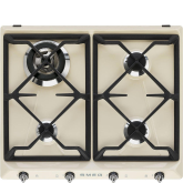 Smeg SR964PGH 60cm Gas Hob - Cream