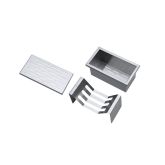 The 1810 Company AC-CHAN-PACK 1 ACCESSORY TROUGH PACK 1 (GLASS DRAINER, DISH RACK + COLANDER)