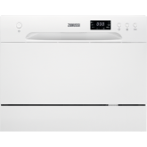 Zanussi ZDM17301WA 
Compact Countertop Dishwasher, F, 52dba, 6 Programmes, 4 Temperatures Electroni