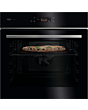 AEG GX7PB63FSB 59.6cm Built-In Electric Oven Gloss Black
