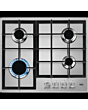 AEG HGB64200SM 60cm Gas Hob - Stainless Steel