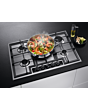 AEG HGB75420YM 75cm Gas Hob - Stainless Steel