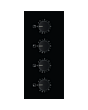 AEG HK614000CB 60cm Ceramic Hob - Black