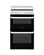 Amica AFC5100WH/2 50cm Twin Cavity Electric Cooker White