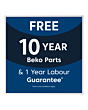 Beko BM1WU3721W  7kg 1200 Spin RecycledTub Washing Machine - White