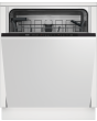 Beko DIN15C20 Integrated Full Size Dishwasher - 14 Place Settings