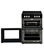 Belling 444410818 6444410818 60cm Electric Ceramic Range Cooker - Black