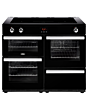 Belling 444444104  110EI 110cm Electric Rangecooker with Double Oven and Induction Hob - Black