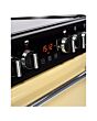 Belling 444444710 60cm Electric Range Cooker with Ceramic Hob - Cream