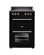 Belling 444444711 Farmhouse 60E Electric Range Cooker - Black