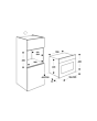 Bertazzoni F457PROVTX Pro Series TFT 45cm Combi-Steam Oven Stainless Steel