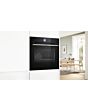 Bosch HBG7764B1B 59.4cm Built In Electric Single Oven - Black
