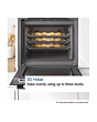Bosch HQA534BW3B White Electric Steam Oven A+ Class